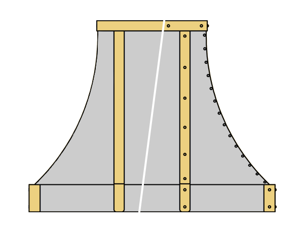 Craftsman Range Hood Trim