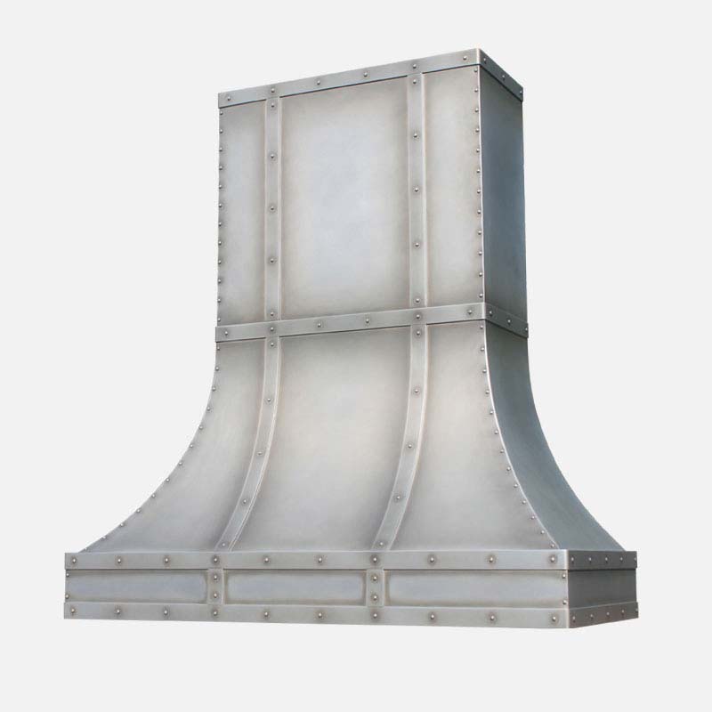 Traditional Zinc Range Hood