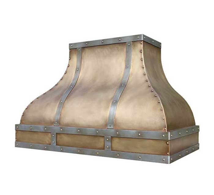 Brass Range Hood